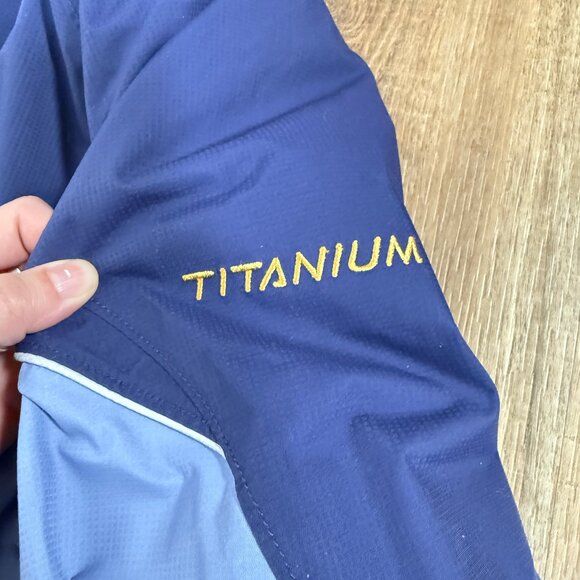 Vintage Columbia Women's Omni Tech Titanium Ski Jacket Retro Purple L - Picture 9 of 11